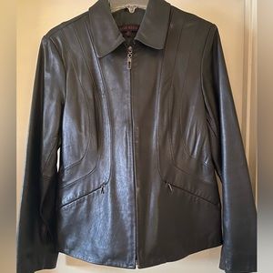 Anne Klein leather jacket